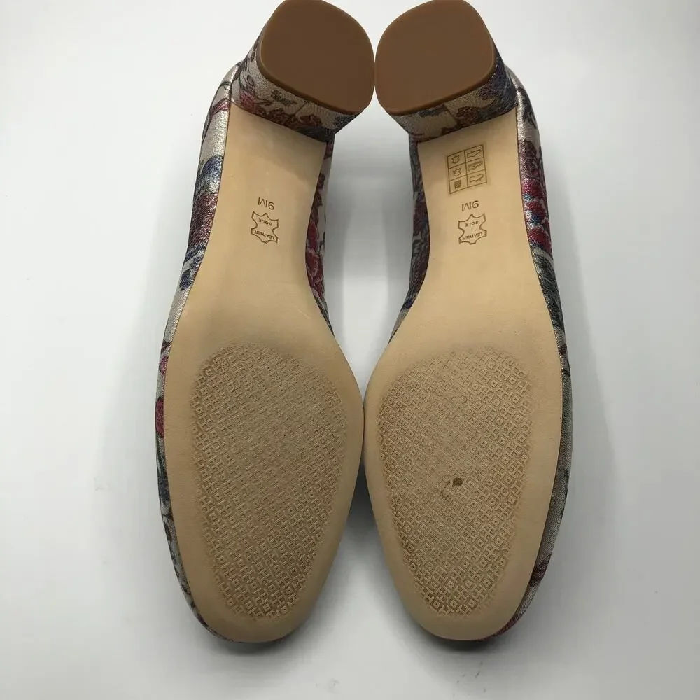 Tory Burch Caterina Multi Happy Times Ballerina Ballet Flats Size 9 M New